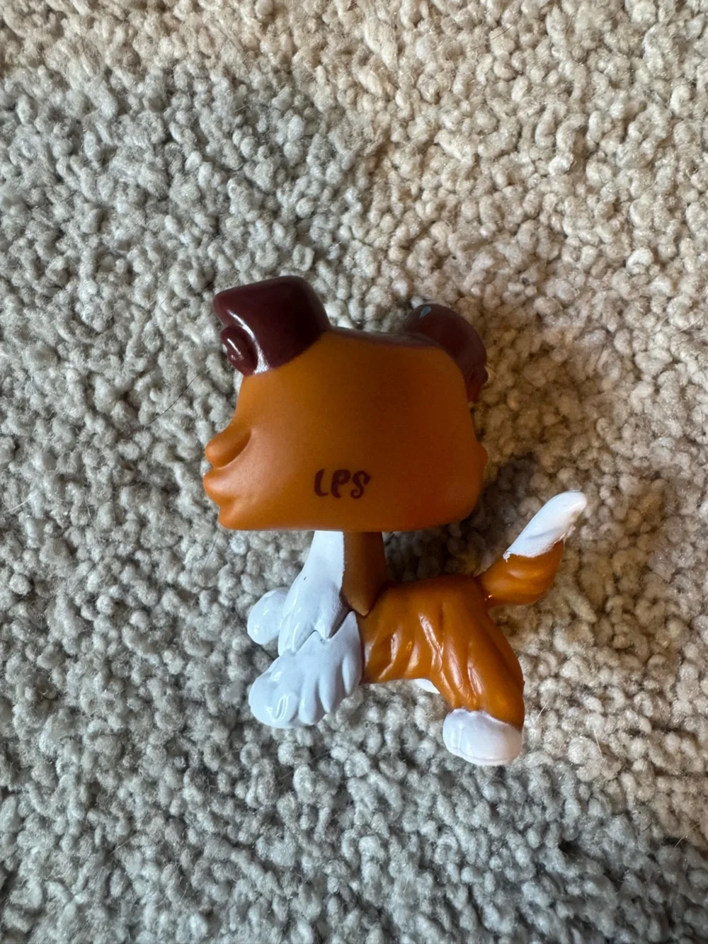 Small Pets Brown & White Gen 7 LPS Collie - Cute Collectible